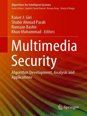 cover image of Multimedia Security